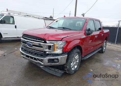 2018 Ford F-150 Xlt z USA, uszkodzony, nr VIN 1FTEW1E54JKE58404
